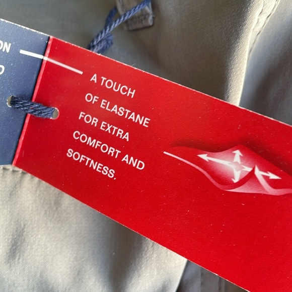 Chaps Grey Golf Cargo Shorts - Picture 8 of 8